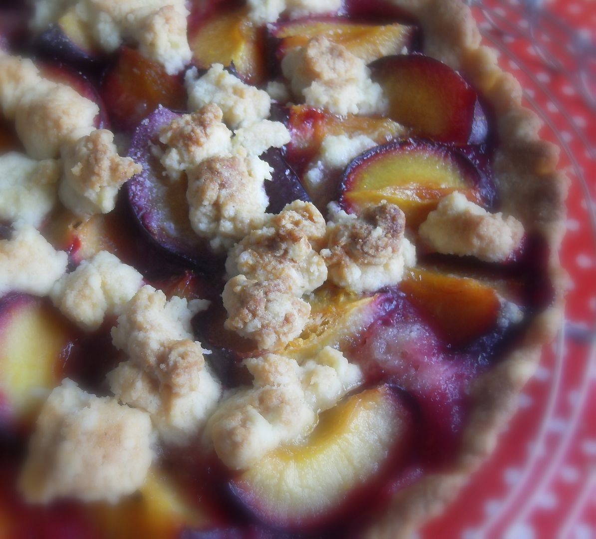 The English Kitchen Plum Crumble Tart